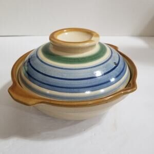 Vintage ZAKKA   Japan Donabe traditional Japanese clay pot